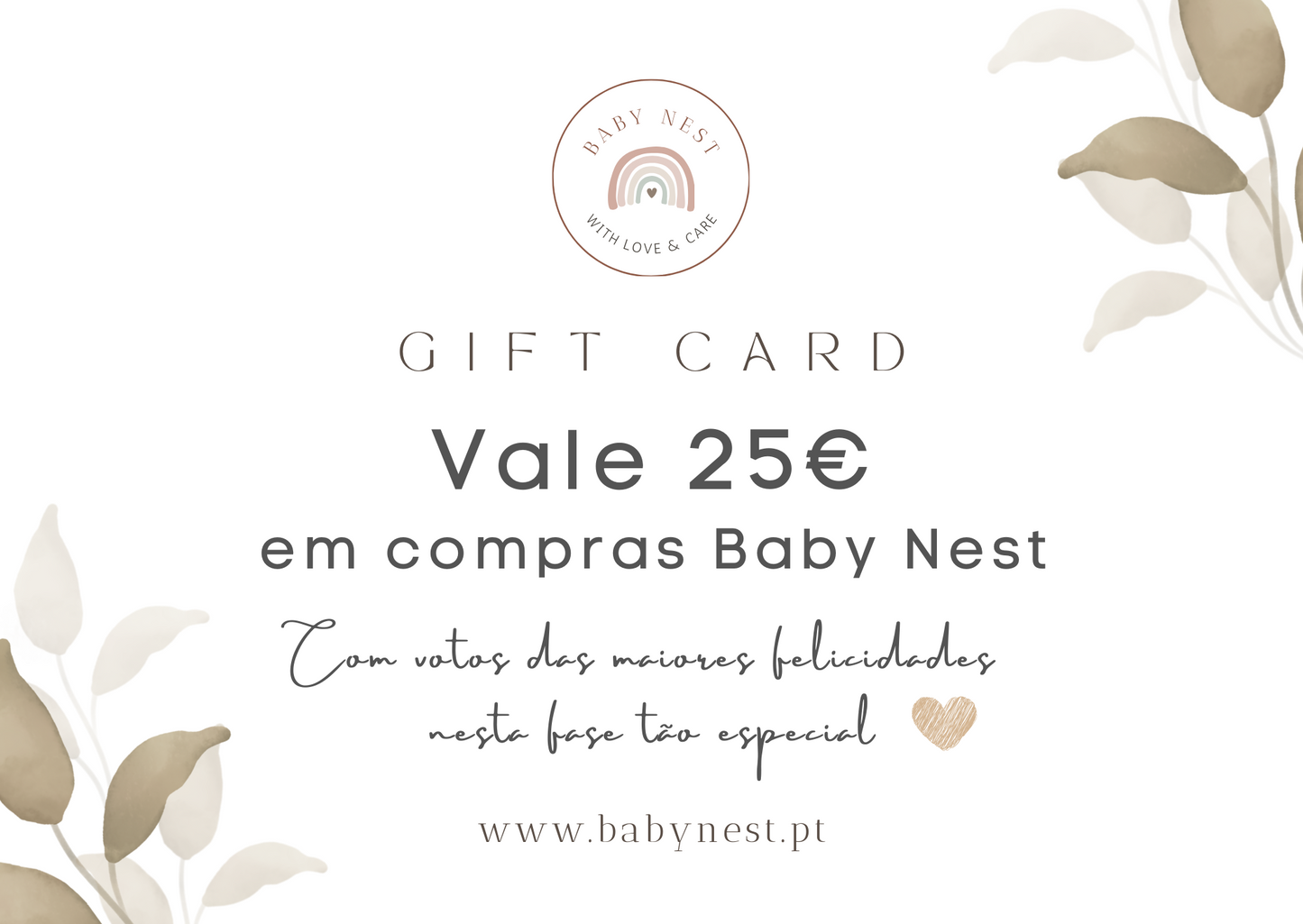 Baby Nest Gift Card