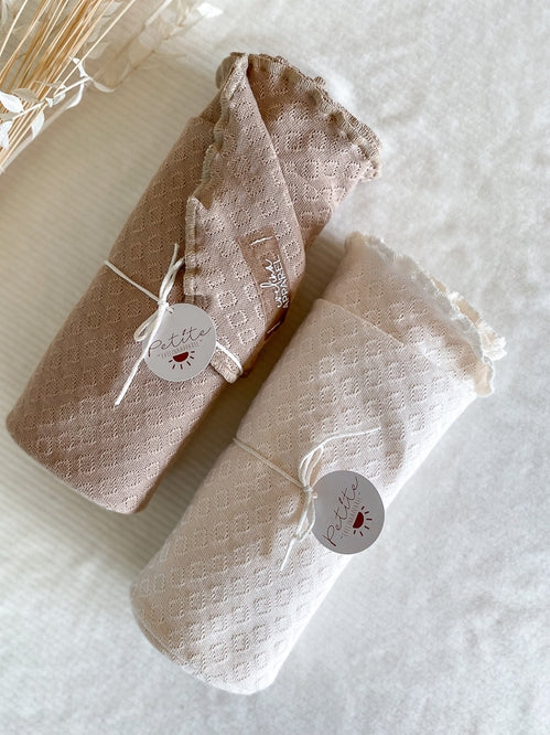 Organic cotton swaddle blanket (-10%)