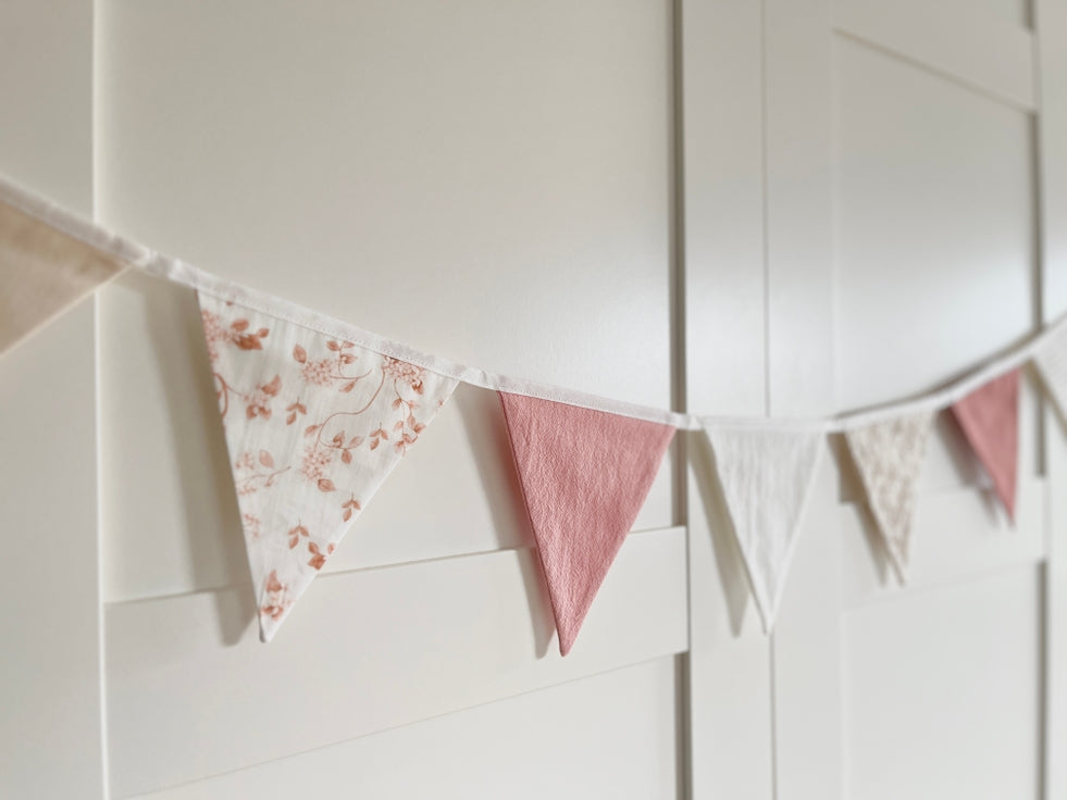 Decorative pennants for baby's room