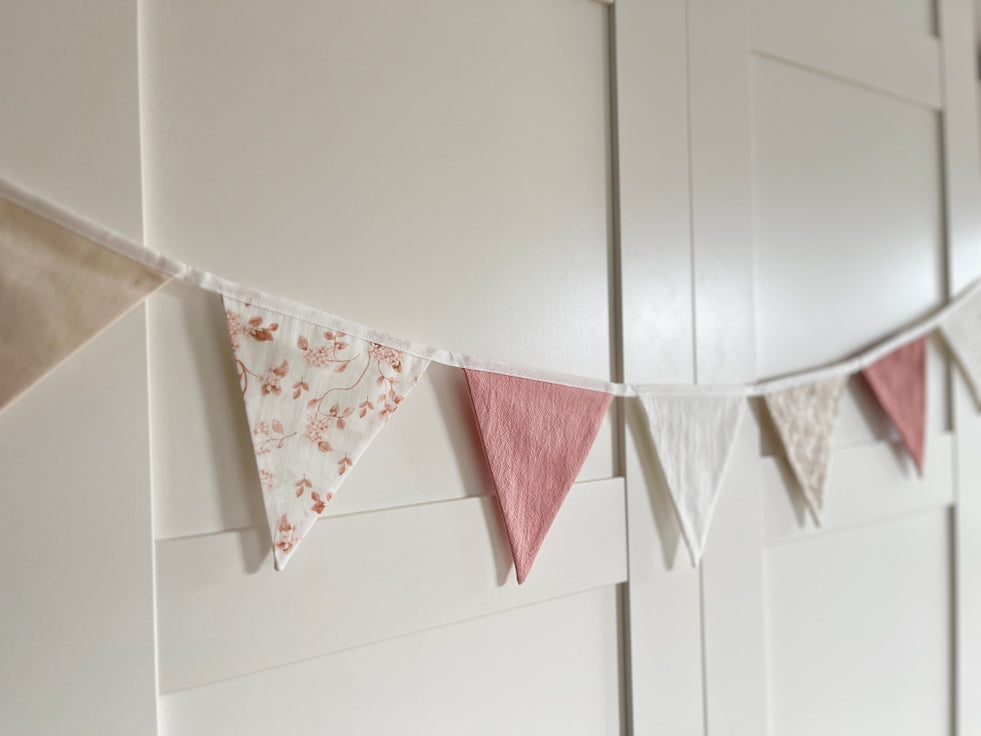 Decorative pennants for baby's room