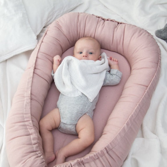 Ninho para Bebê Redutor de Berço - Rosa - Yasmin Baby