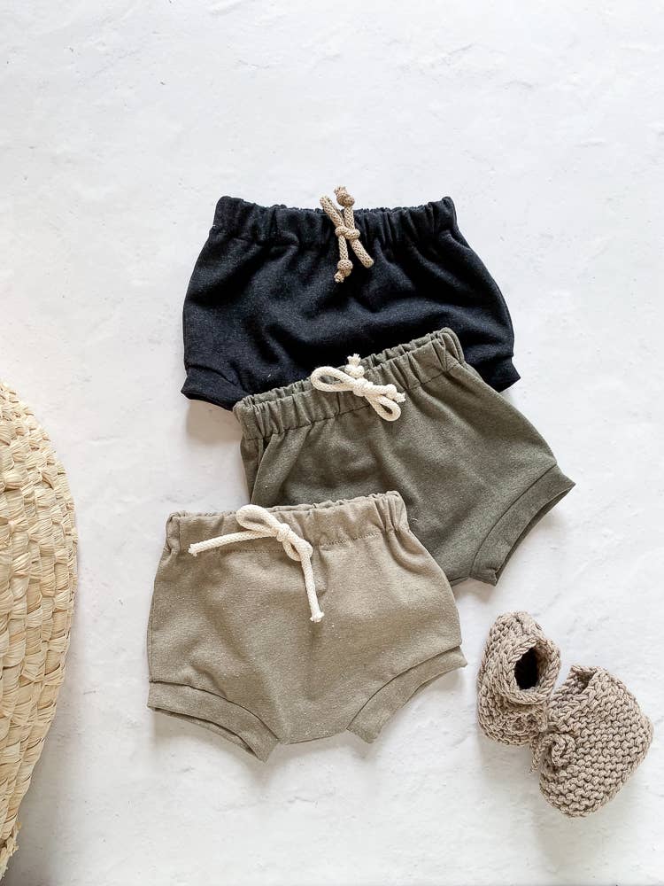 Beige recycled cotton shorts (-50%)