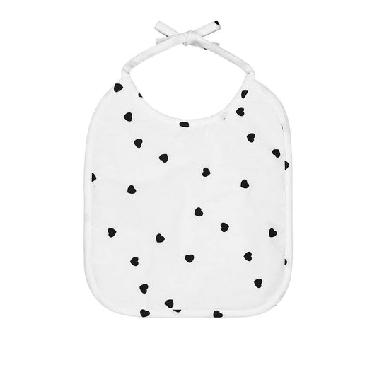 White hearts bib (-50%)